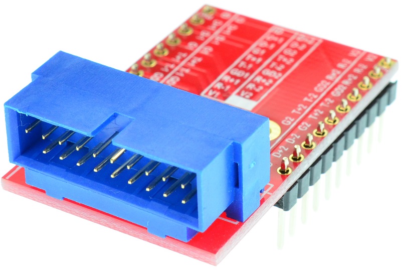 USB 3.0 IDC mother board male breakout board